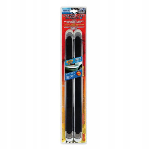 LISTWY Odbojniki zderzaka końcówki chrom 49cm 2szt