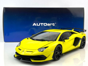 Lamborghini Aventador SVJ 2019 Giallo AUTO Art 1:18