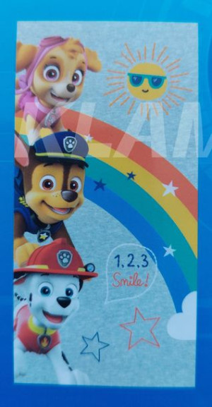 Ręcznik Kąpielowy Psi Patrol Paw Patrol 60x120