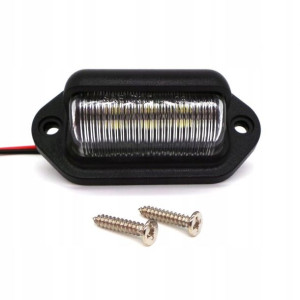 Lampka tablicy rejestracyjnej LED 24V 350lm 70mm