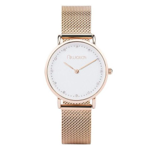 Damski zegarek Niwatch CRYSTAL - rose gold