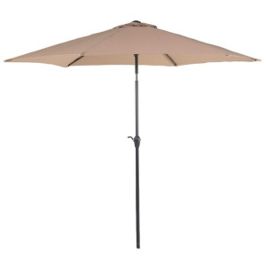 Parasol ogrodowy ⌀ 270 cm piaskowy VARESE