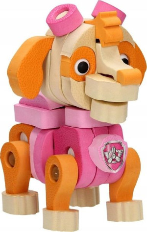 PSI PATROL SKYE puzzle 3D PIANKOWE 48 elementów