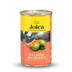 Oliwki zielone z łososiem w puszce 300 g Jolca
