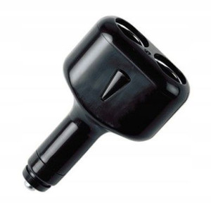 Rozgałęziacz wtyk 2x gniazda 12V max. 10A 39062