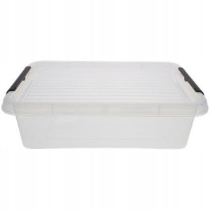 Plastikowe Pudełko Pojemnik Z Pokrywą 8,5l Solidny
