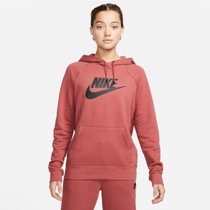 Bluza Nike Sportswear Essential Hoddie PO HBR DX2319 691 - CZERWONY; S