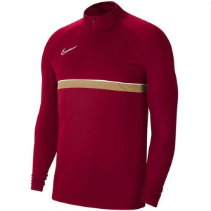 Bluza Nike Academy 21 Dril Top CW6110 677 - CZERWONY; XL