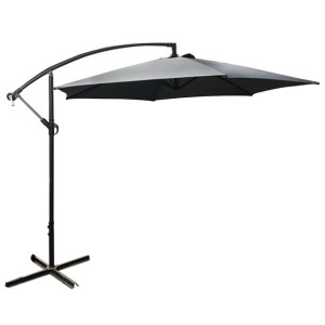 HI Parasol wiszący, 3 m, antracytowy