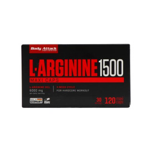 BODY ATTACK L-Arginine 1500 - 120caps