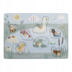 Little Dutch Puzzle Dźwiękowe Little Goose Gąski