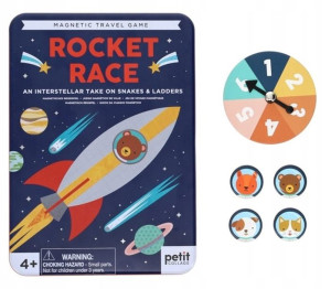 Petit Collage Gra Magnetyczna Podróżna Rocket Race