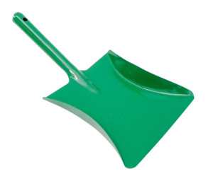Łopatka do śmieci MALOWANA (zielona)