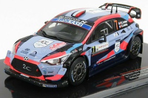 Hyundai i20 Coupe WRC #7 Rally Sardegna 2020 IXO 1:43