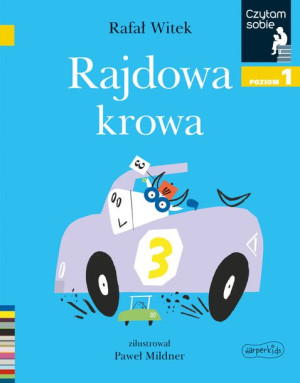 Książka Rajdowa Krowa. Czytam sobie.