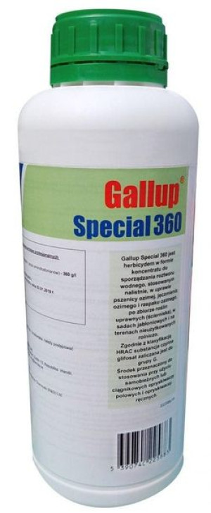 Gallup Special 360SL 1L glifosat środek na chwasty