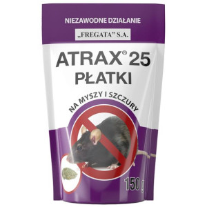 Atrax Płatki op. 150g na myszy i szczury