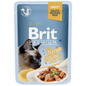 Brit Premium Cat Pouch 85g Tuna