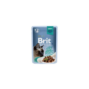 Brit Premium Cat Pouch 85g Beef fillets