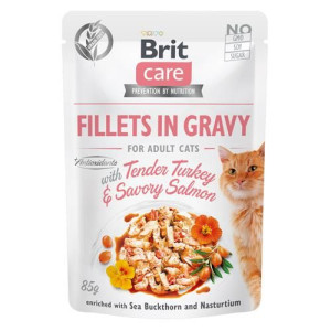 Brit Care Cat FG Turkey Salmon 85g Saszetka