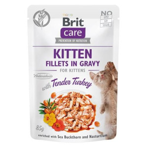 Brit Care Cat FG Kitten Tender Turkey 85 g Saszetka