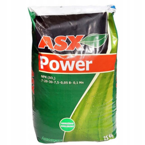 NAWÓZ na trawnik NPK 7-20-30 ASX Power 25 KG ogród