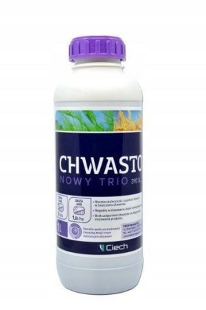 Chwastox Trio Nowy 390SL 1L  CIECH odchwaszczanie trawnik