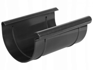 Złączka rynnowa PVC 125 GRAFIT