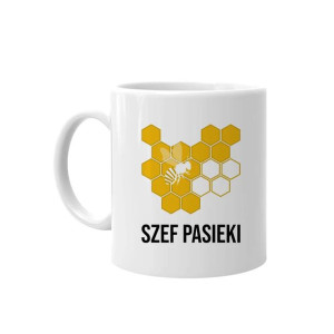 Szef pasieki - Zabawny kubek pomysł na prezent dla pszczelarza