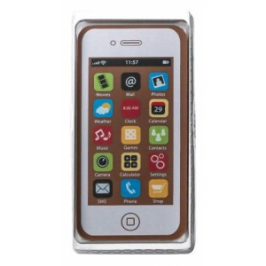 Czekoladowy Smartfon Iphone Biały 40g