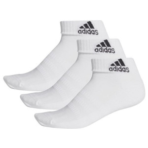 Skarpety adidas Cush ANK 3PP DZ9365 - BIAŁY; 43-45