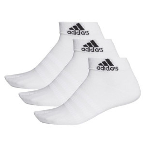 Skarpety adidas Light Ank 3PP DZ9435 - BIAŁY; 43-45