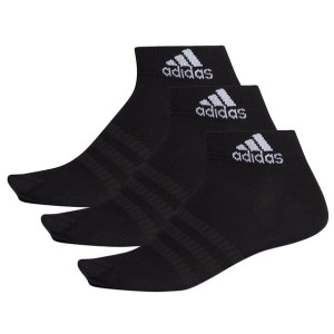 Skarpety adidas Light Ank 3PP DZ9436 - CZARNY; 40-42