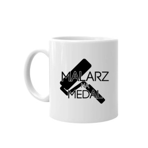 Malarz na medal - Śmieszny kubek z nadrukiem pomysł na prezent dla malarza