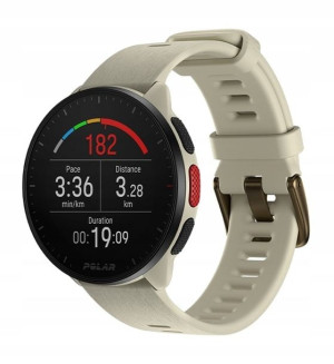POLAR PACER biały S-L GPS zegarek sportowy