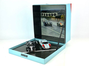 Ford GT40 MK2 Set Winner and 2nd 24H Le Mans 1966 CMR 1:43