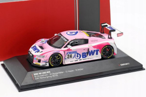 Audi R8 LMS #24 24h Nürburgring 2018 Audi Sport Team BWT CMR 1:43