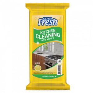Nawilżane chusteczki do czyszczenia kuchni ULTRA FULTRA FRESH