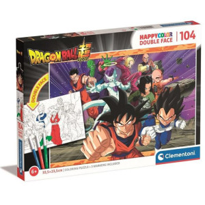 Puzzle dwustronne Dragon Ball Super (104 elementy)