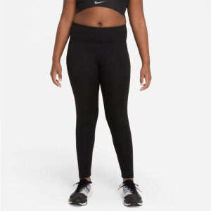 Legginsy Nike Dry-Fit One Luxe girls DD7637 010 - CZARNY; XL (158-170CM)