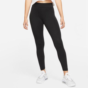 Legginsy Nike Sportswear Women's Mid-Rise DD5848 010 - CZARNY; XS