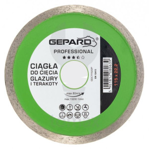 Tarcza diamentowa ciągła 115 PROFESSIONAL GEPARD
