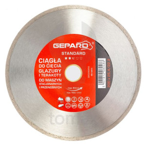 Tarcza diamentowa ciągła 200 fi 22/25,4 STANDARD GEPARD