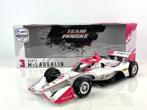 2021 #3 Scott McLaughlin/Team Penske, white/pink Greenlight 1:18