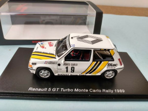 Renault 5 GT Turbo Monte Carlo Rally 1989 Spark 1:43