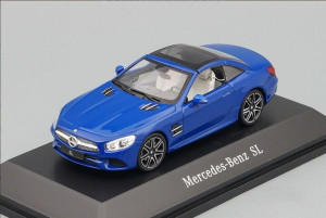 Mercedes-Benz SL Brilliant Blue Spark 1:43
