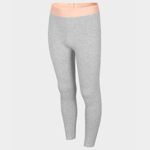 Legginsy 4f Hjl22-jleg004 27m - Szary; 140 Cm