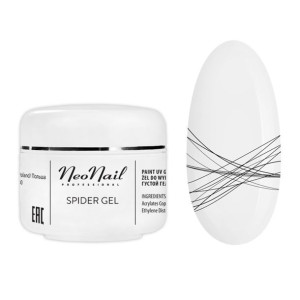 Neonail Spider Gel Żel Do Zdobienia Czarny