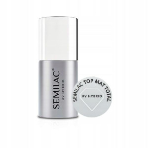Semilac Top Mat Total Na Lakier Hybrydowy 7ml