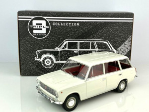 Lada 2102 White Triple9 1:18